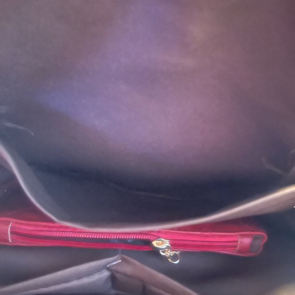 Girls Bowknot Cute Leather Backpack Mini Backpack Purse for Women (Red) (2 pcs) - Picture 9 of 14